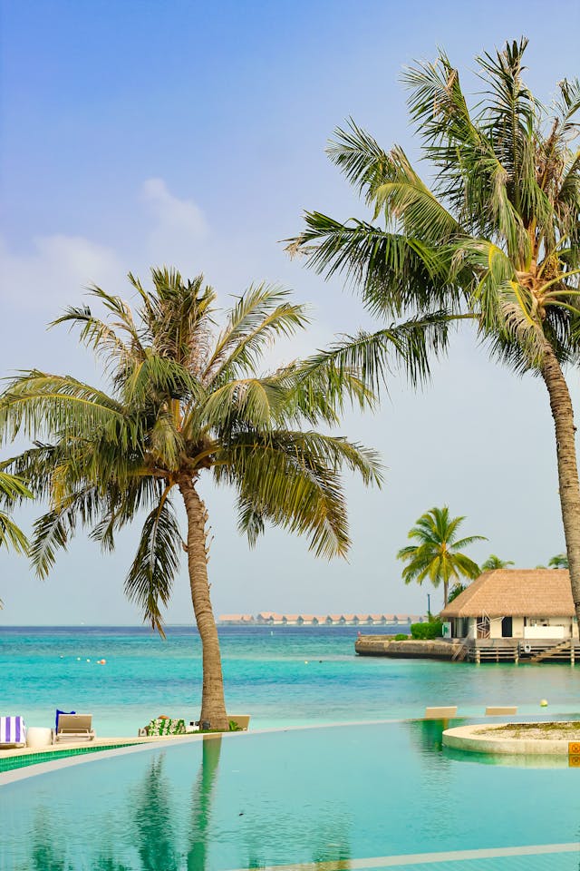 Luxurious beach resort